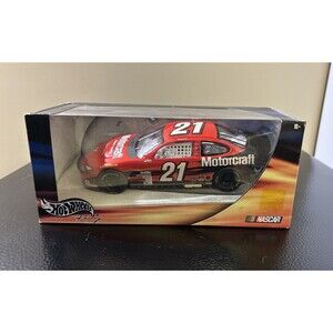 Hot Wheels NASCAR Diecast 1:24 Scale | RICKY RUDD | # 21 Motorcraft Ford